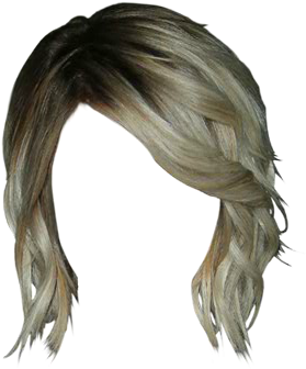 Lace Wig Clipart (521x625), Png Download