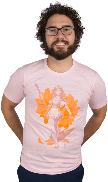 Rwby Vintage Nora Valkyrie Tee - Maple Leaf Clipart (600x600), Png Download