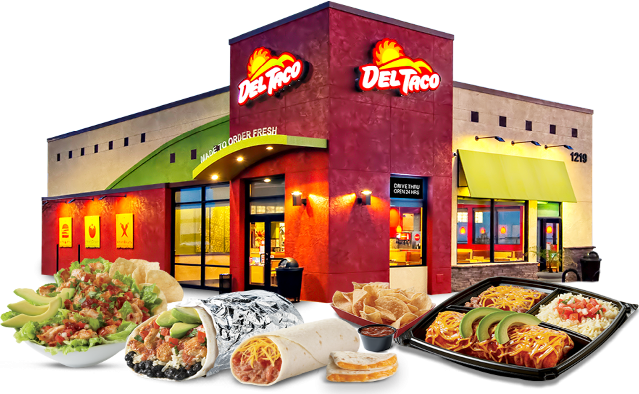 Del Taco - Del Taco Store Clipart (1286x794), Png Download