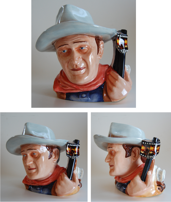 John Wayne - Figurine Clipart (576x680), Png Download