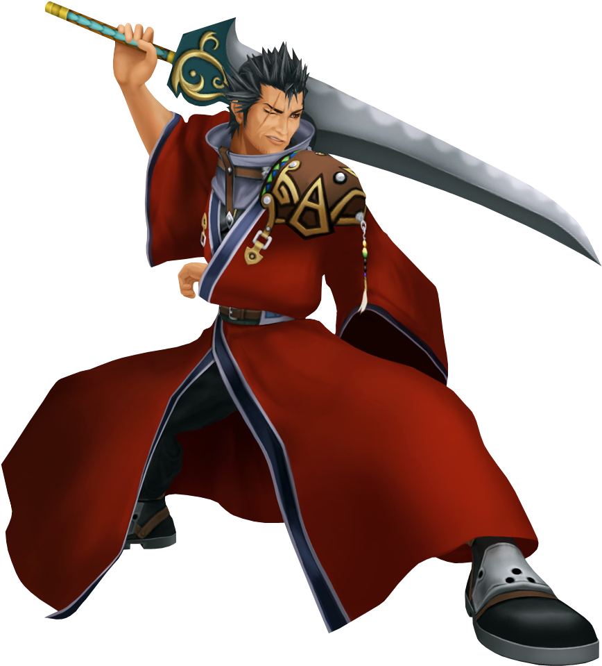 Final Fantasy X Japanese Voice Actor - Final Fantasy X Young Auron Clipart (1024x1024), Png Download