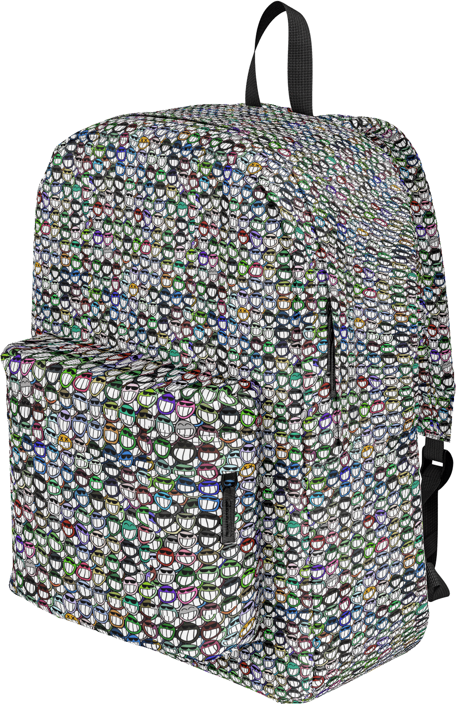 Emoji Classic Backpack - Garment Bag Clipart (925x1427), Png Download