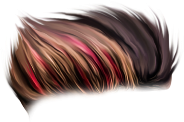 Hair Style For Editing Clipart (850x582), Png Download