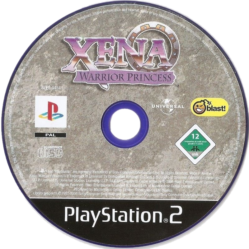 Warrior Princess - God Hand Ps2 Cd Clipart (800x800), Png Download