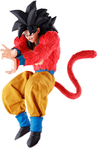 Goku Super Sayajin 4 Clipart (600x600), Png Download