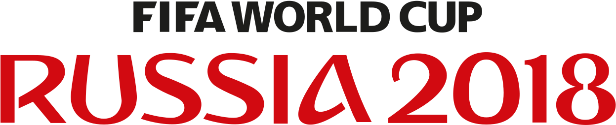 Fitxerlogo Fu&223ball Weltmeisterschaft 2018svg - Fifa World Cup Russia 2018 Text Logo Clipart (1280x269), Png Download