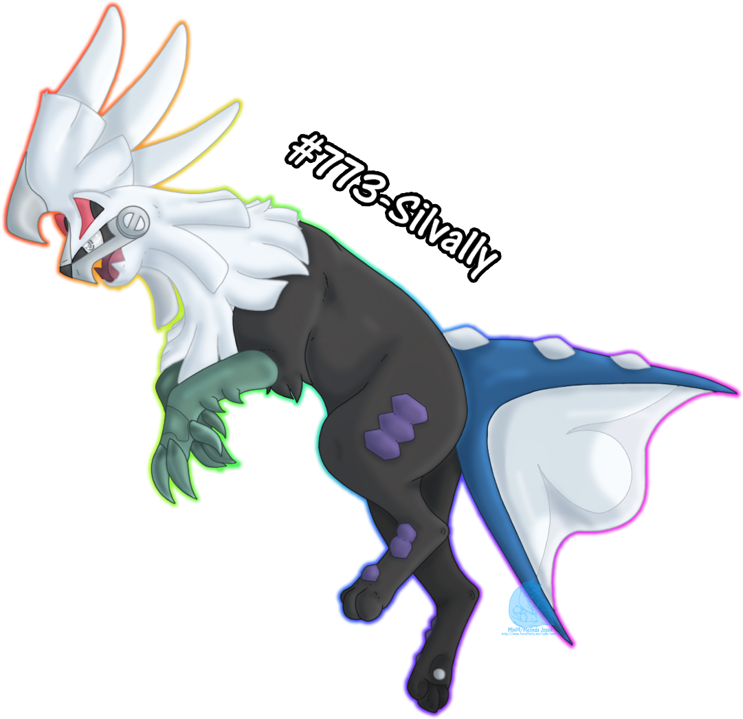 Silvally - Illustration Clipart (1121x1091), Png Download