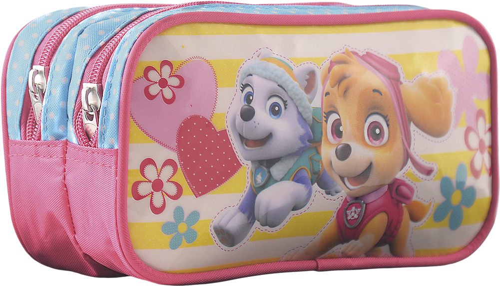 Estojo Duplo Patrulha Canina Pup Pals - Estojo Duplo Patrulha Canina Clipart (1000x1000), Png Download
