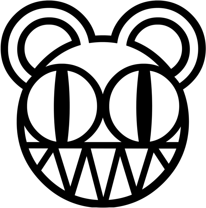 Download - Radiohead Logo Png Clipart (811x733), Png Download