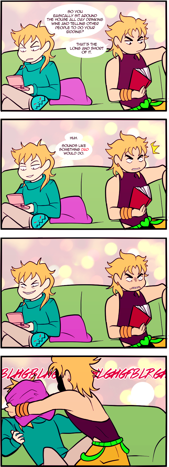 You Come Into *my* House - Dad Jotaro Clipart (737x1902), Png Download