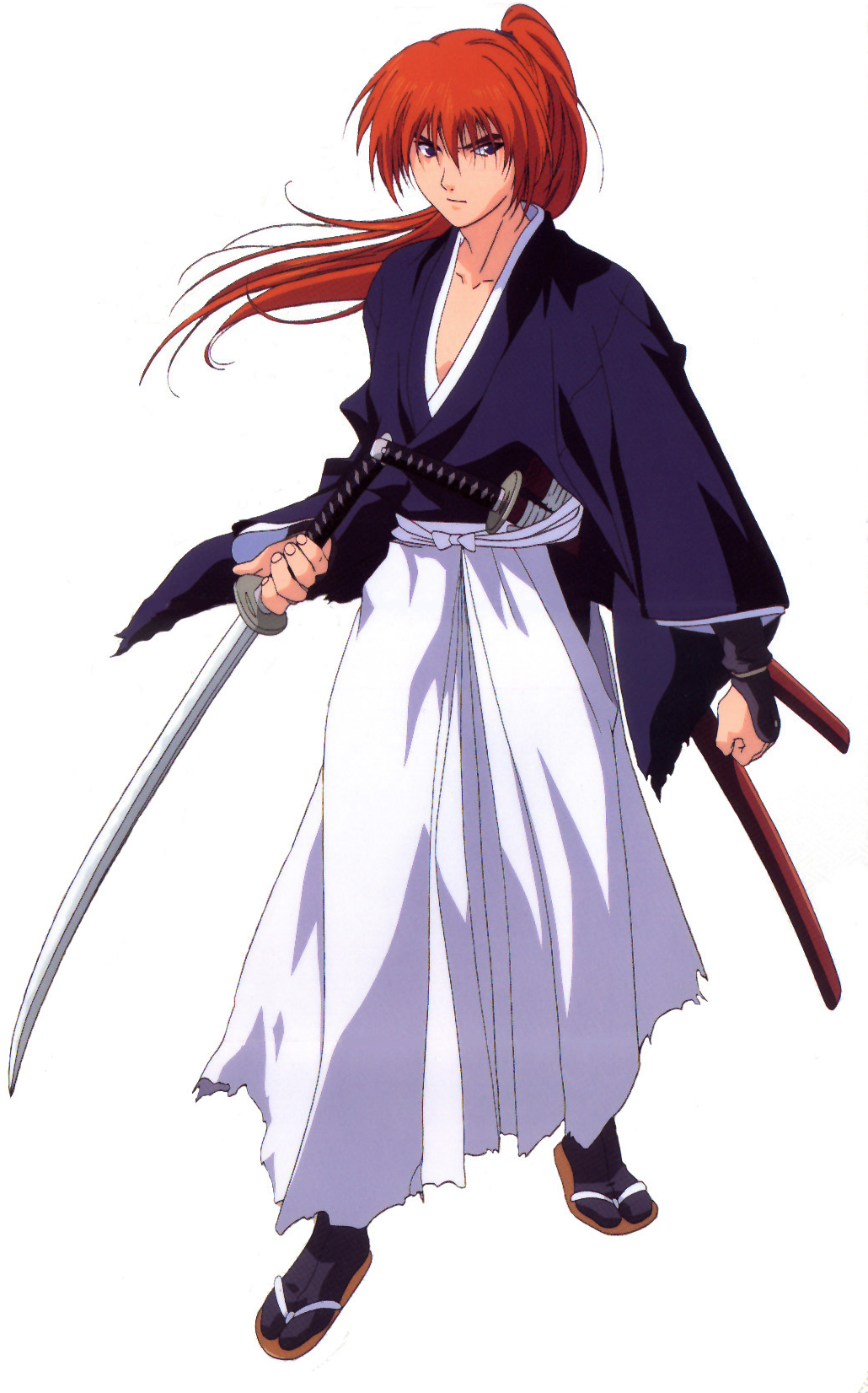 Kenshin - Samurai X - Samurai X Kenshin Himura Clipart (1029x1667), Png Download