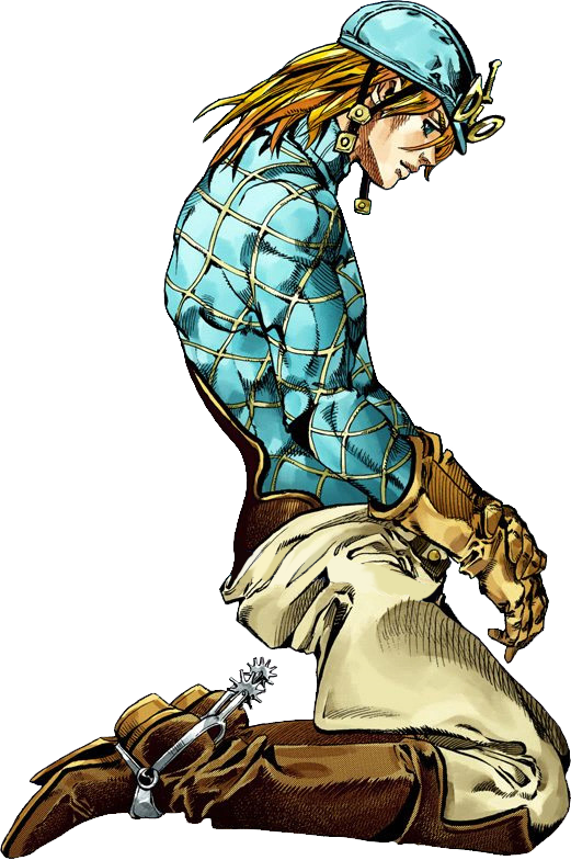 Diego Brando Steel Ball Run My Work Manga - Steel Ball Run Color Diego Clipart (521x784), Png Download