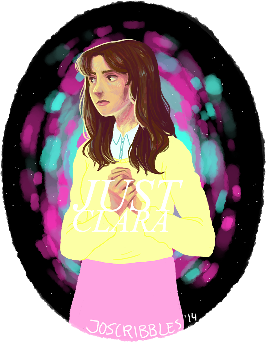 Just Clara Doctor Who Tumblr, Connect, Bond, Space, - Girl Clipart (899x1143), Png Download