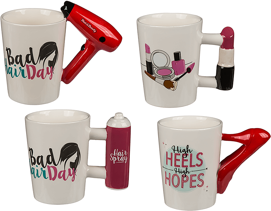 You Are Here - Tasse Bad Hair Day Clipart (945x709), Png Download