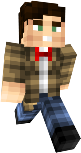 Bzbqcpng - Doctor Who Mc Skin Clipart (640x640), Png Download