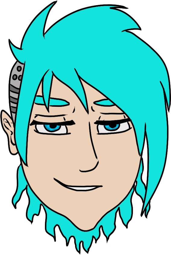 Minx- Human Decker/rigger Token Png - Cartoon Clipart (717x907), Png Download