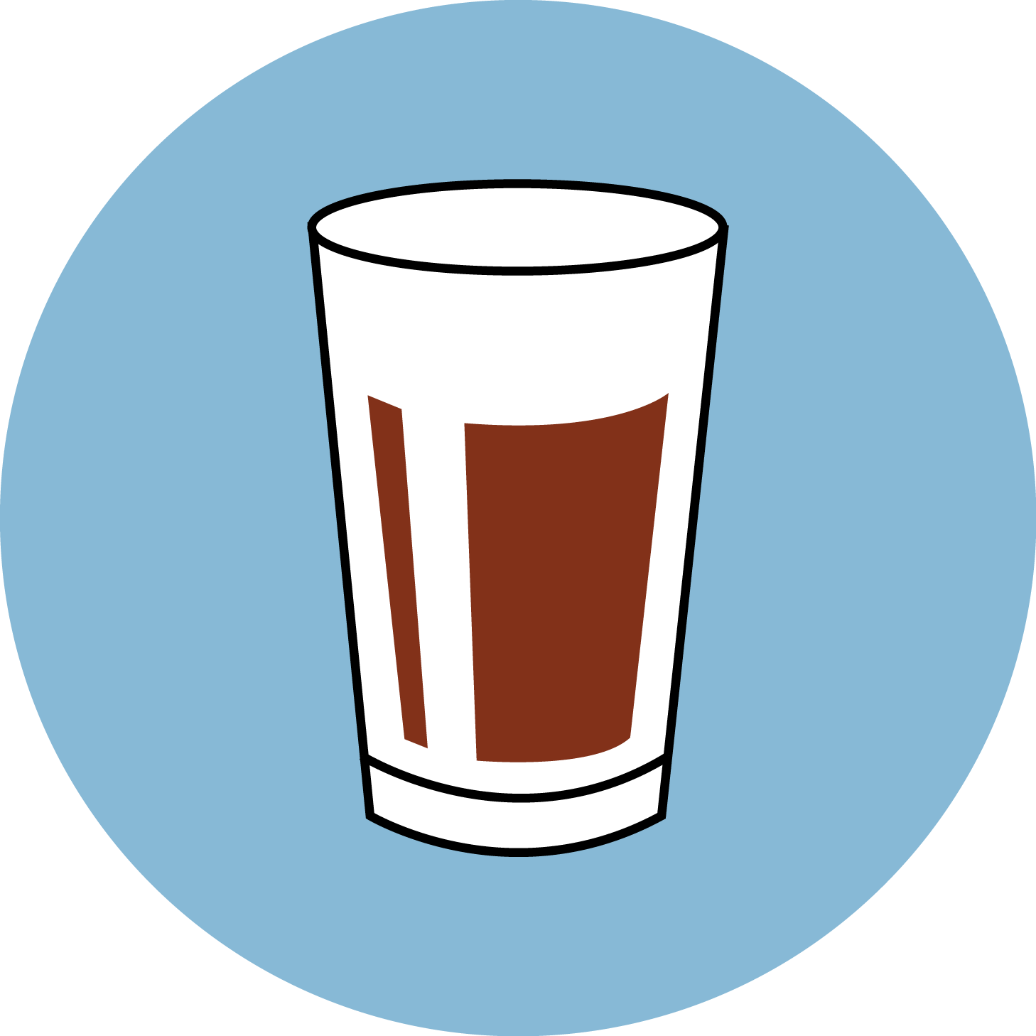 Tba - Pint Glass Clipart (1458x1458), Png Download