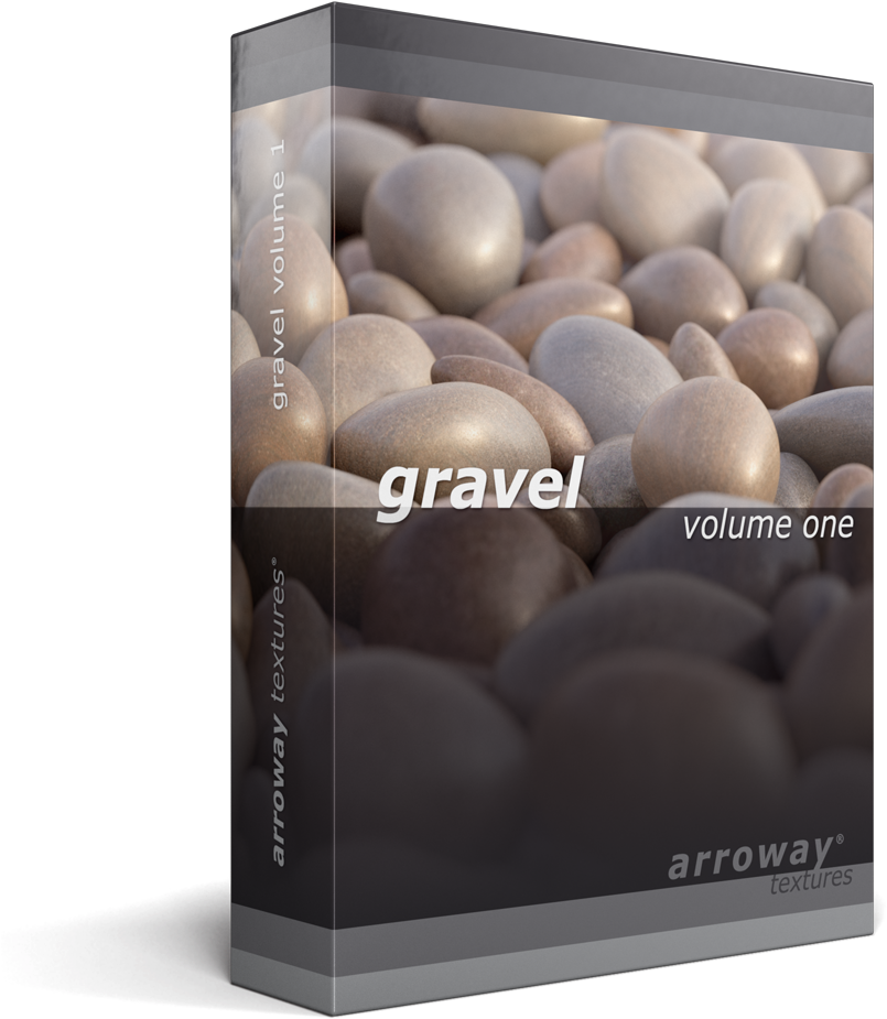 Arroway Textures - Gravel - Volume One - Archmodels Gravel Clipart (1000x1000), Png Download