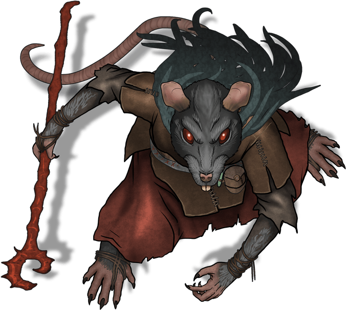 Happy New Year - Ratman Token Clipart (700x694), Png Download