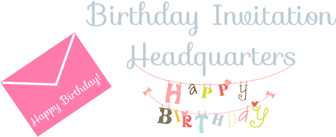 Birthday Invitation Headquarters - Graphic Design Clipart (828x612), Png Download