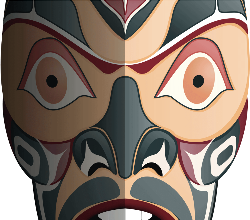 Tribal Mask - Mask Clipart (1280x768), Png Download