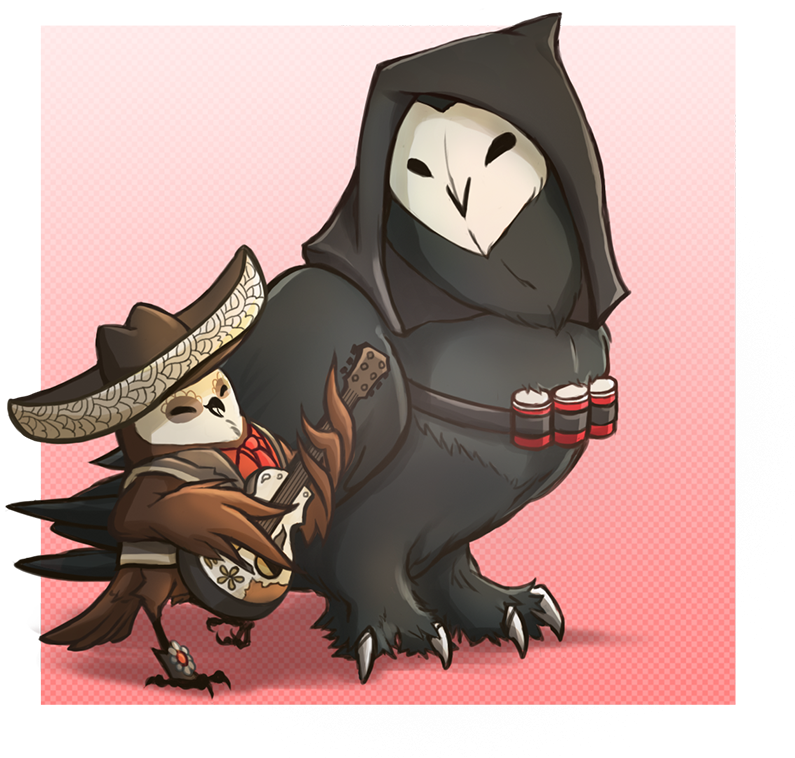 More Birds~~~ - Cartoon Clipart (815x787), Png Download