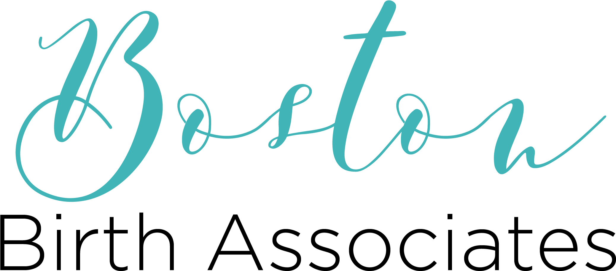 New England's Premier Doula Agency © - Calligraphy Clipart (2500x1251), Png Download