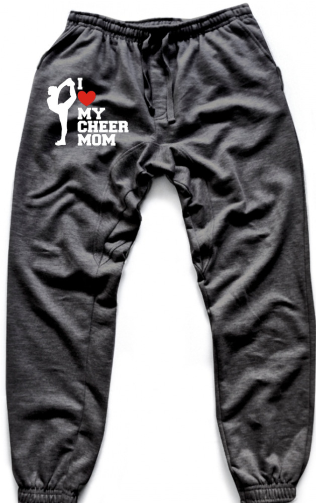Youth Jogging Pants "i Love My Cheer - Pajamas Clipart (1000x1000), Png Download