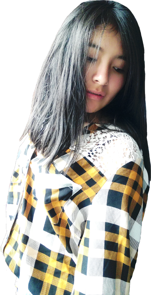 Girl Clipart (480x938), Png Download