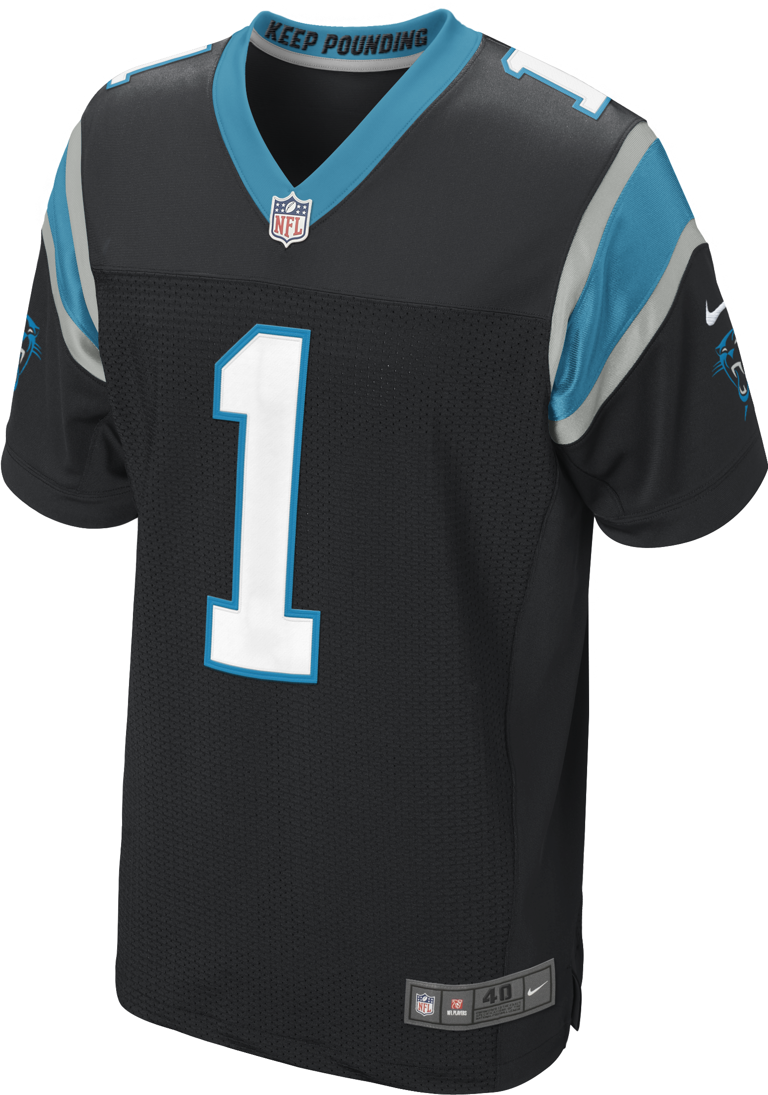 Cam Newton Super Bowl Jersey Clipart (1719x2308), Png Download