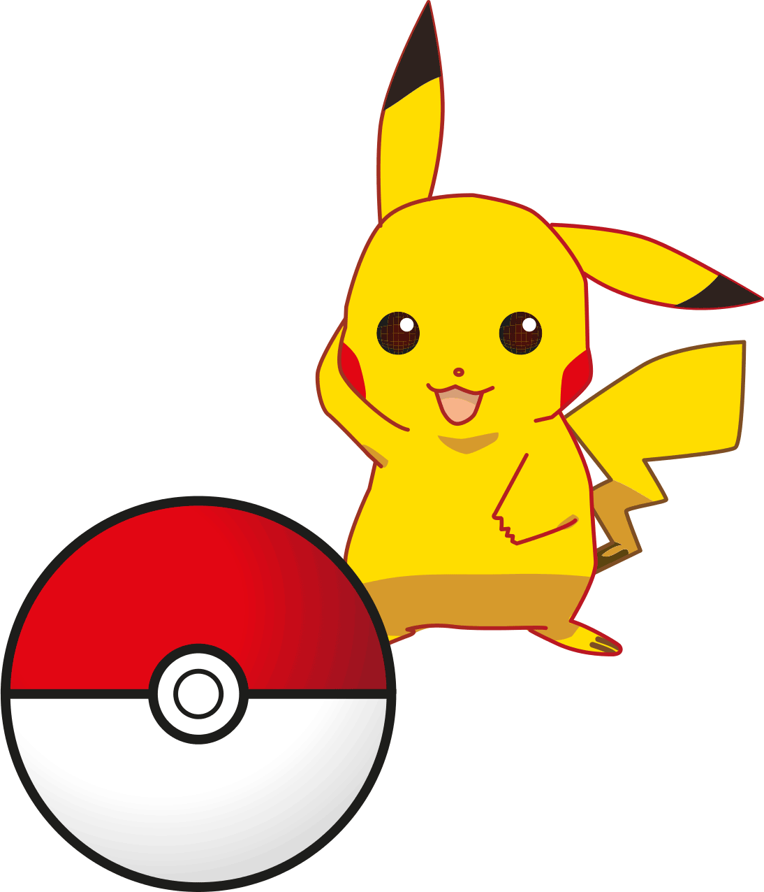 Pikachu Png - Imagens Que Se Mexem Pokemon Clipart (1094x1276), Png Download