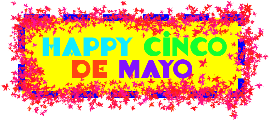 Southwestern Cinco De Mayo Stickers Messages Sticker-1 - Graphic Design Clipart (858x408), Png Download