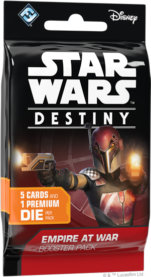 Empire At War Booster Pack - Star Wars Destiny Empire At War Booster Clipart (610x610), Png Download