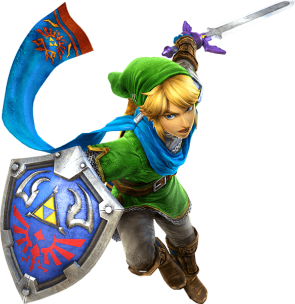 Link - Link Zelda Hyrule Warriors Clipart (583x600), Png Download