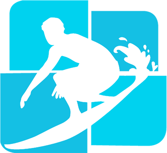 Surfing Clipart (800x800), Png Download
