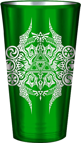 Homewares - Zelda Pint Glass Clipart (600x600), Png Download