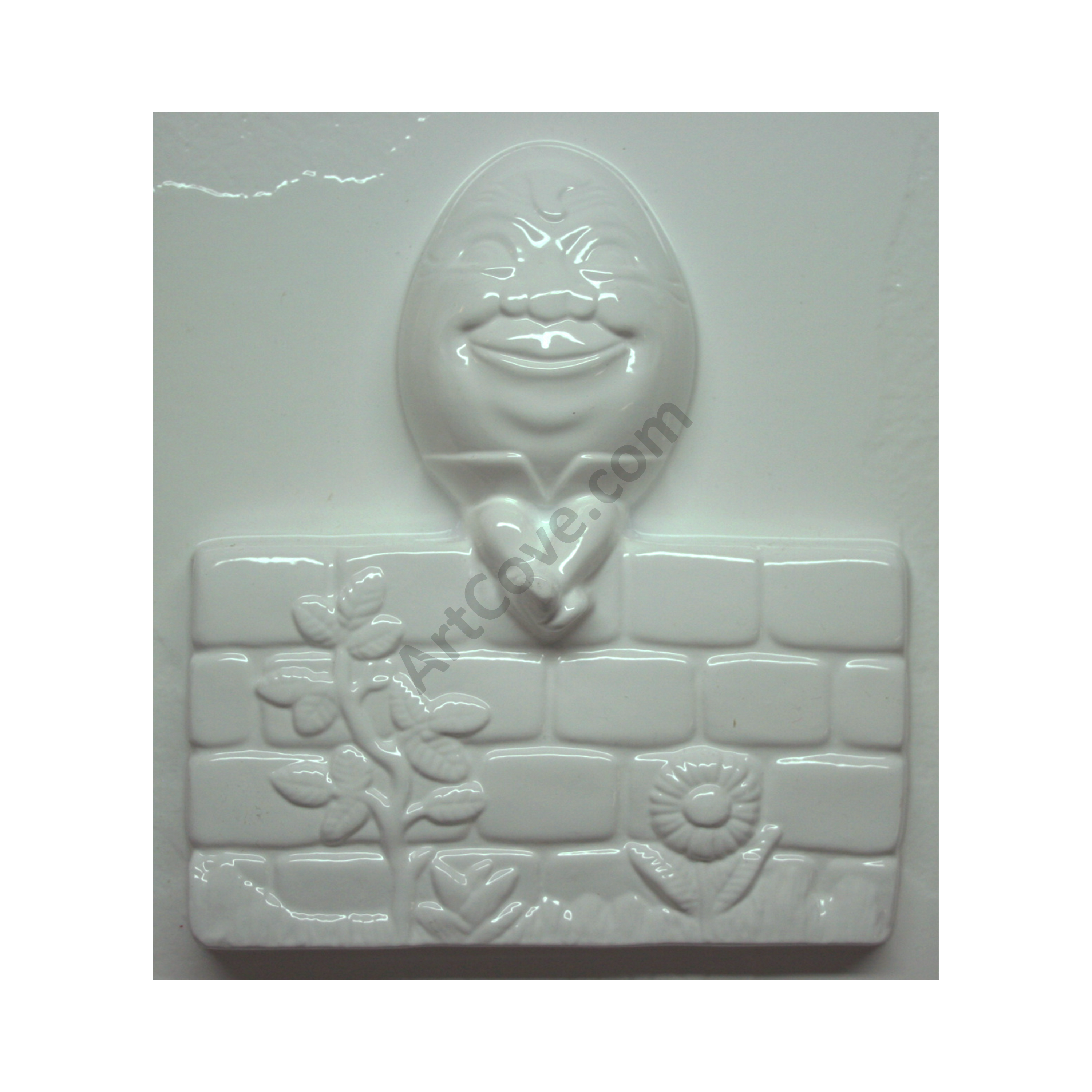 Humpty Dumpty Plaster Mold - Relief Clipart (3000x3000), Png Download
