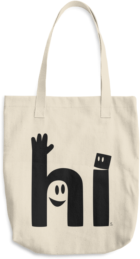 Tote Bag Good Vibe Graphic Tote Bags Christopher David - タイポグラフィ Clipart (1000x1000), Png Download