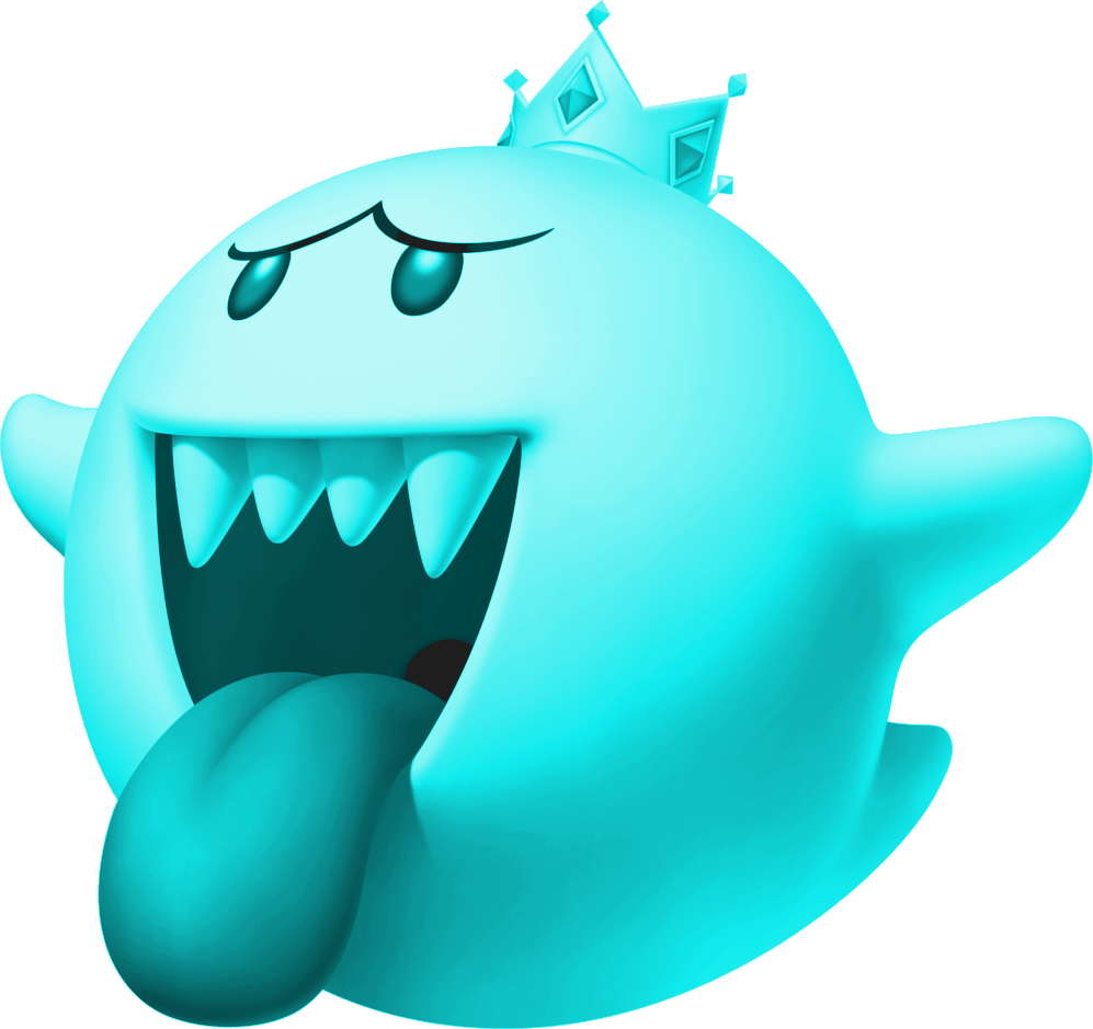 Frosty King Boo Artwork - King Boo Render Clipart (997x939), Png Download