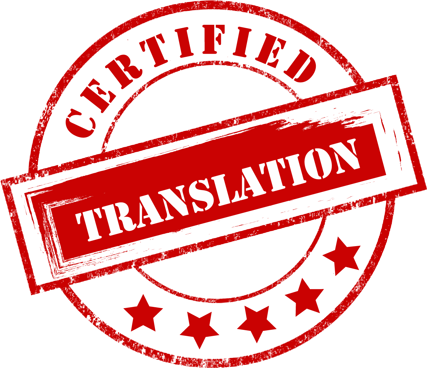 Certified Stamp Png - Certified Translator Clipart (1592x1424), Png Download