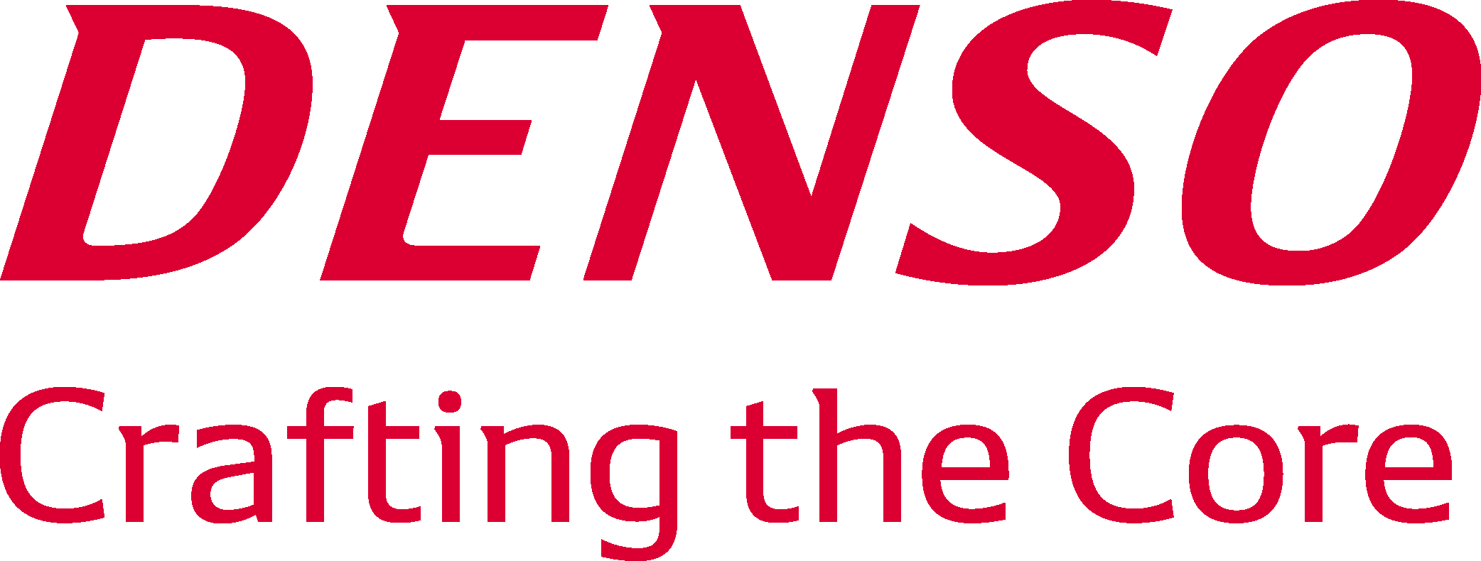 Denso Logo - Denso Crafting The Core Logo Clipart (2084x790), Png Download