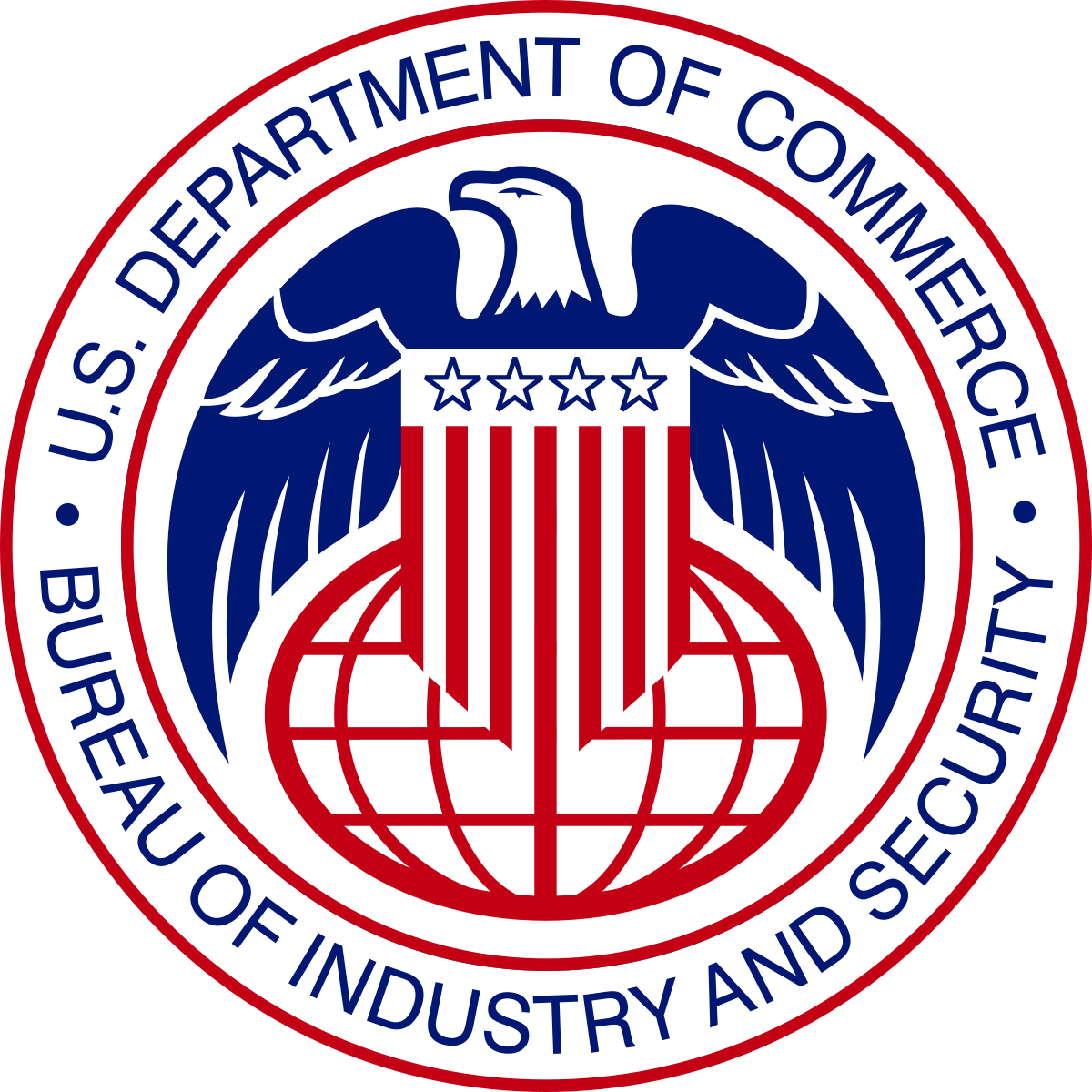 The Department Of Commerce Via The Bureau Of Industry - Bureau Of Industry And Security Clipart (1200x1200), Png Download