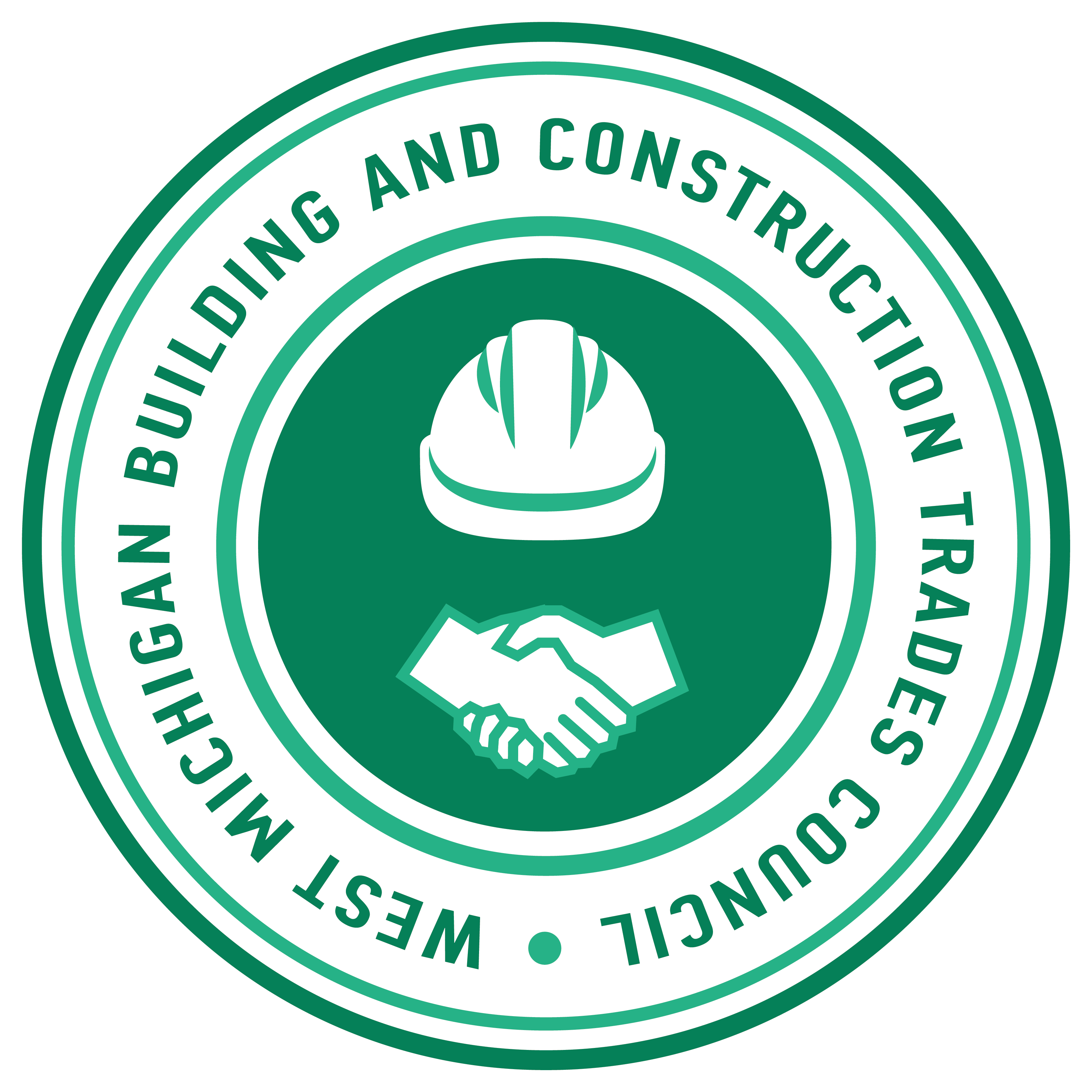 West Michigan Build And Trades Council Logo - Coastal Protection And Restoration Authority Clipart (3296x3296), Png Download