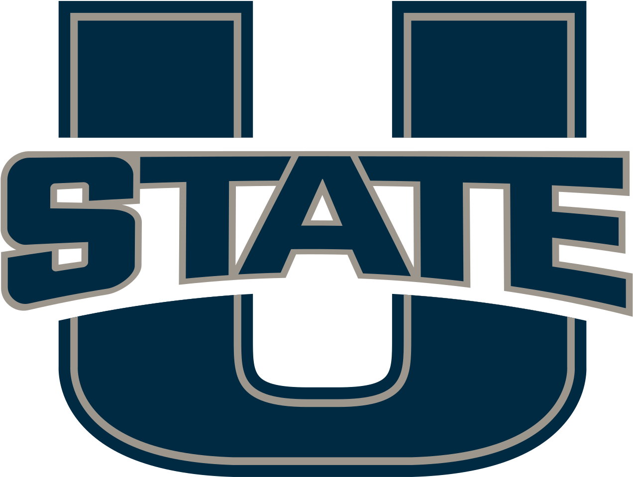 Utah State Aggies Logo - Utah State Football Logo Clipart (1280x969), Png Download