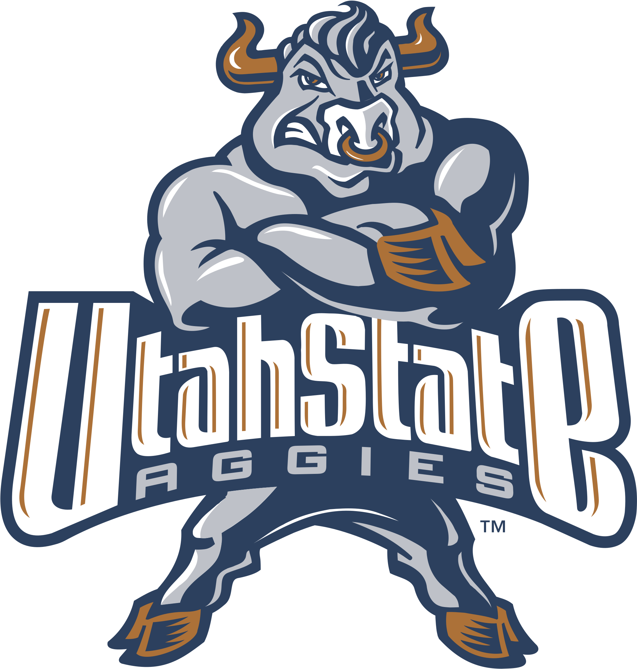 Utah State Aggies Logo Png Transparent - Utah State Aggies Clipart (2400x2400), Png Download