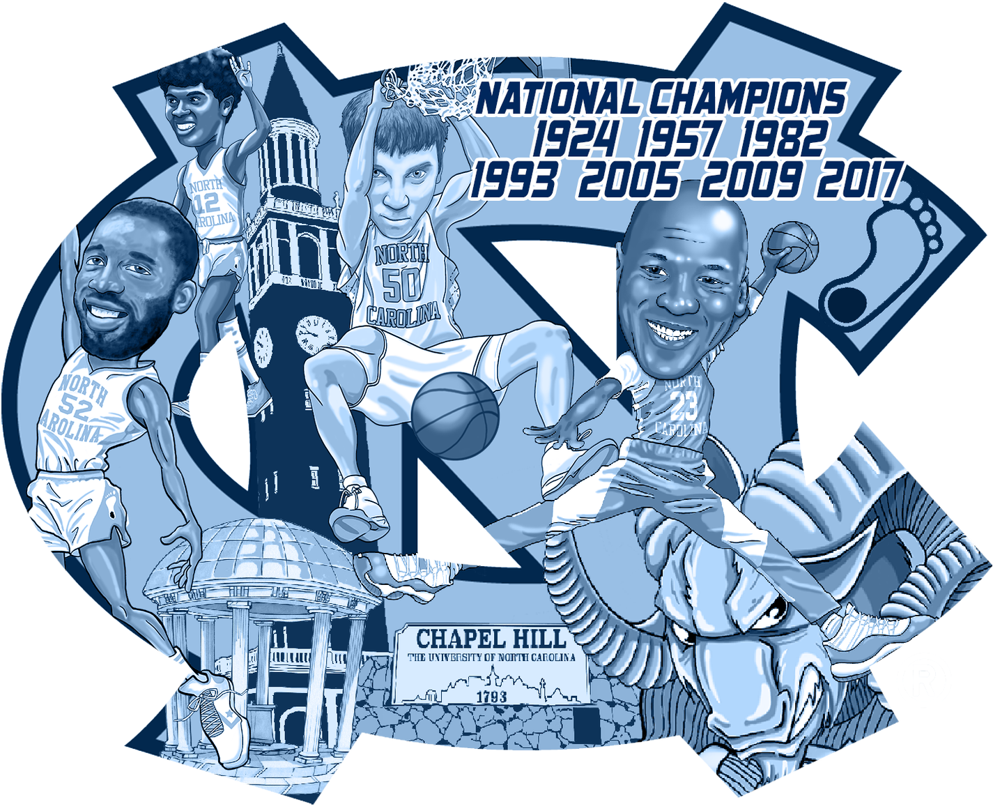 North Carolina Colleges, North Carolina Homes, Carolina - Mcminn Central High School Mascot Clipart (1502x2048), Png Download