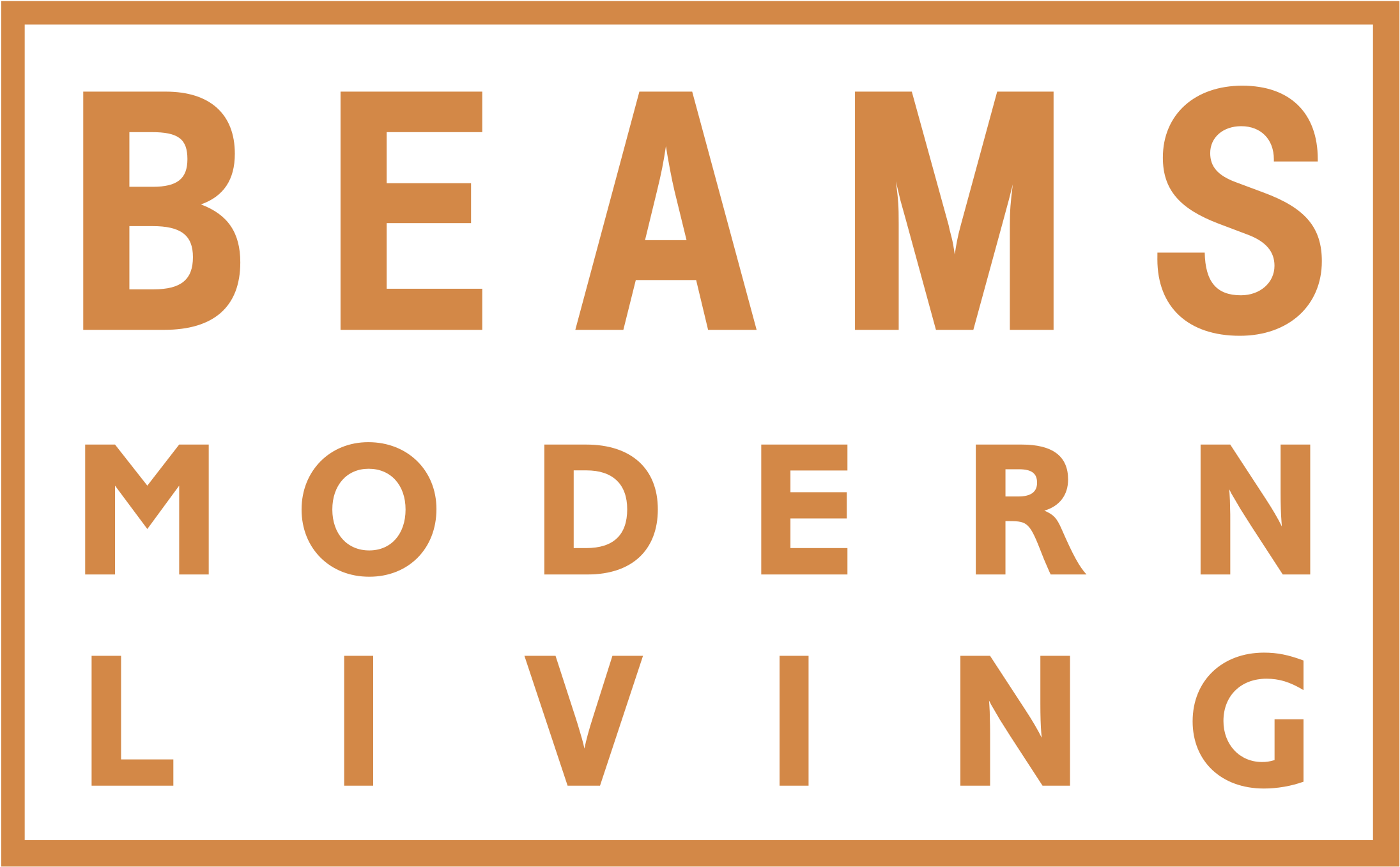 Beams Modern Living Logo Png Transparent - Beams Clipart (2400x2400), Png Download