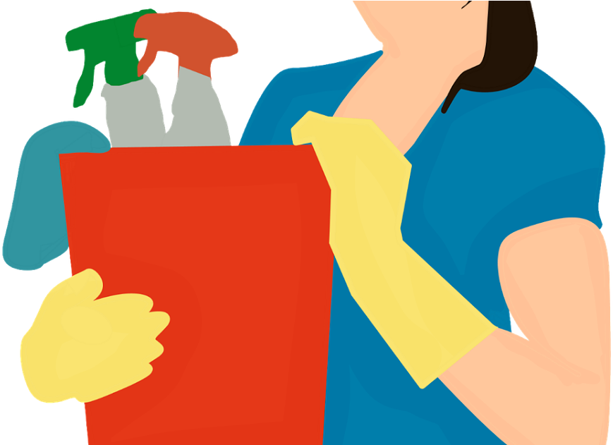 Minimum Wage For Kasambahay Increased In Ncr - Środki Czystości Png Clipart (869x631), Png Download