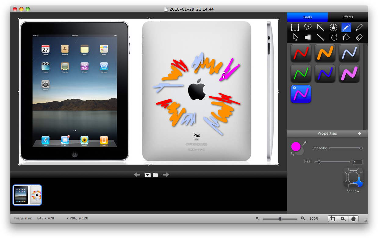 Once In The Editor, There's Lot Of Really Cool Things - Ipad 4 16gb 4g Clipart (1252x794), Png Download