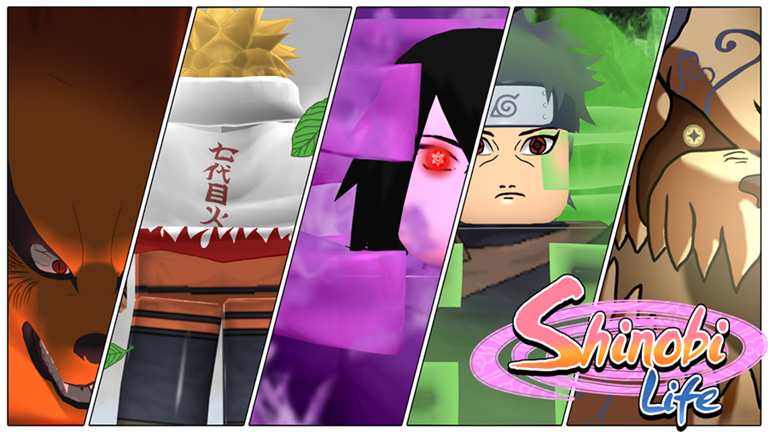 Check Out - Roblox Shinobi Life Clipart (768x432), Png Download